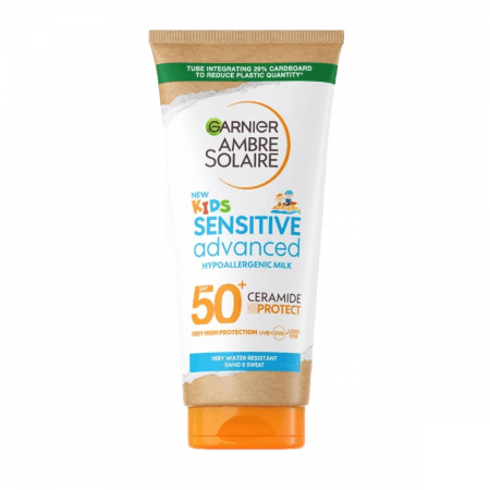 Garnier Ambre Solaire Çocuklar İçin Hipoalerjenik Koruyucu Süt SPF50+ 175 ml