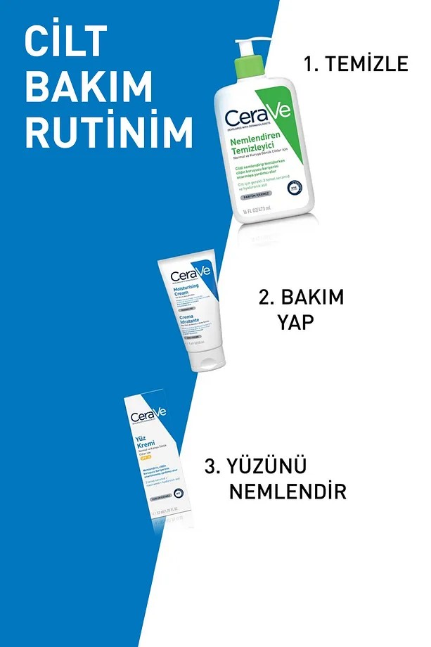 Cerave Nemlendirici Krem Kuru ve Çok Kuru Ciltler 50 ml