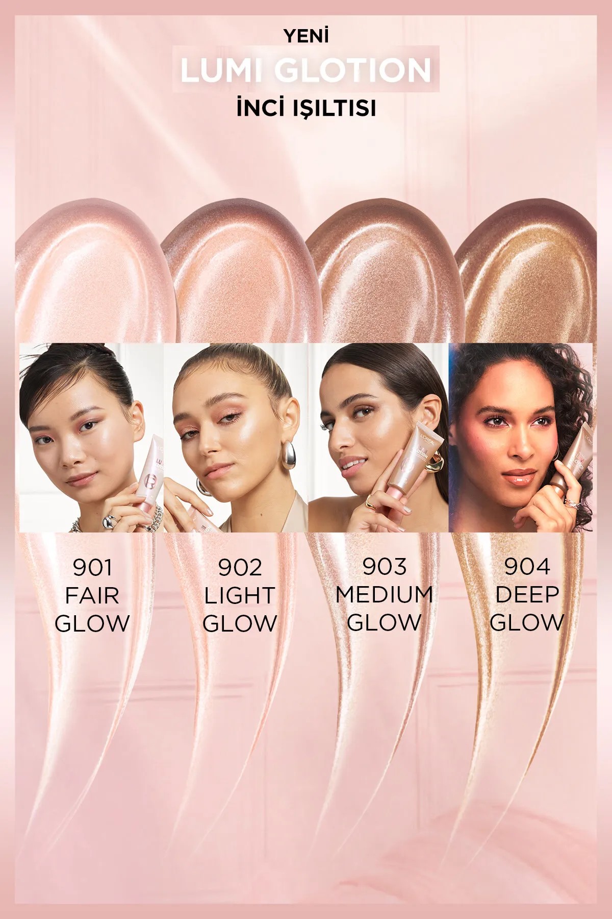Loreal Paris Glotion All in One Doğal Işıltı 902 Light Glow