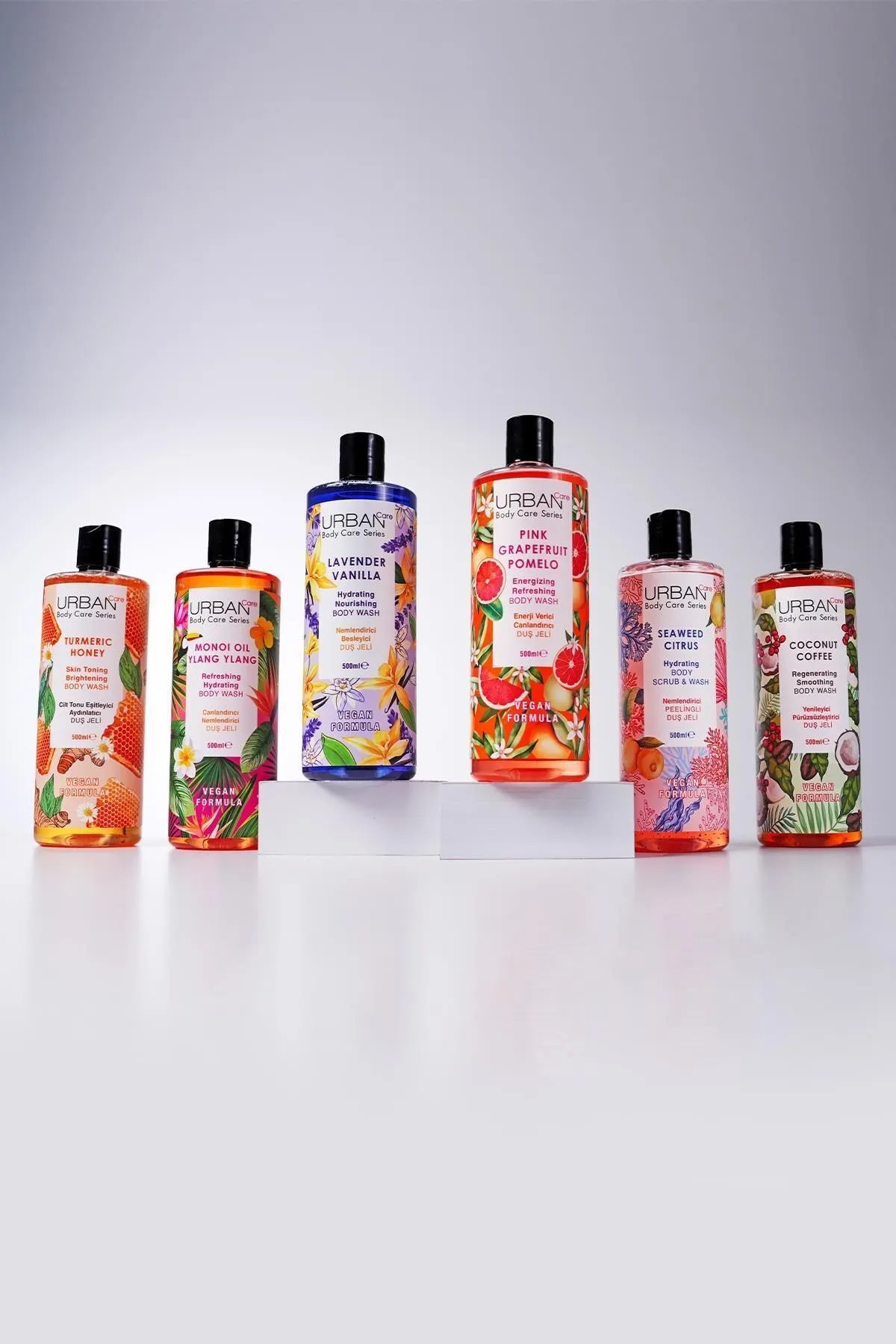 Urban Care Pink Grapefruit & Pomelo Canlandırıcı ve Nemlendirici Duş Jeli 500 ml