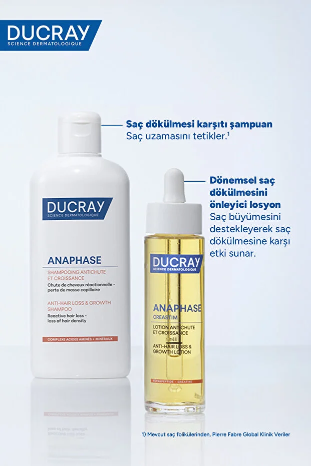 Ducray Creastim Reactiv Saç Dökülmesine Karşı Losyon 60 ml