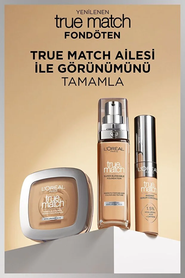 Loreal Paris True Match Bakım Yapan Fondöten - 2C Soğuk Alt Ton