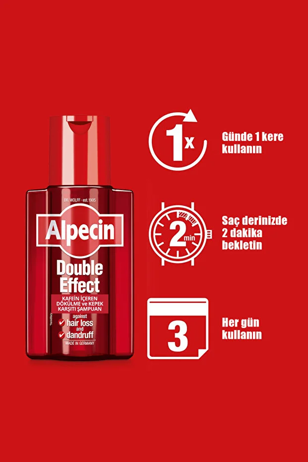 Alpecin Kafein İçeren Dökülme ve Kepek Karşıtı Şampuan 200 ml