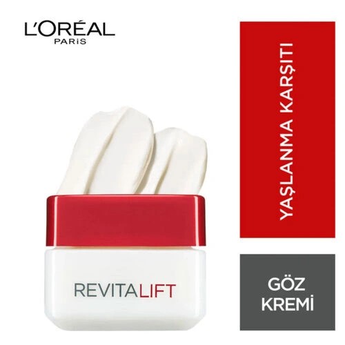 Loreal Paris Göz Kremi Kırışıklık Karşıtı ve Sıkılaştırıcı Krem 15 ml