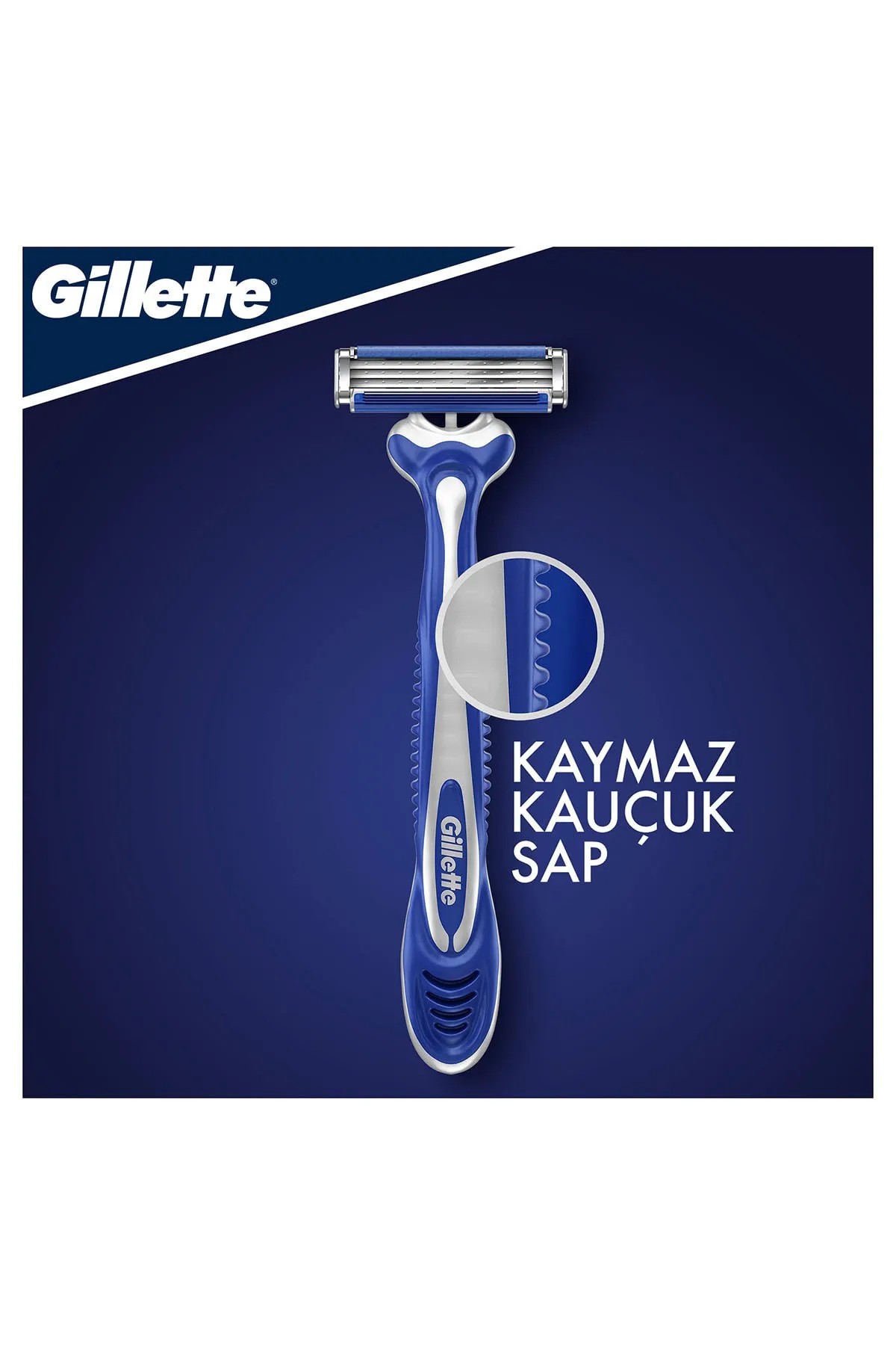 Gillette Blue3 Comfort Kullan At Tıraş Bıçağı 2'li