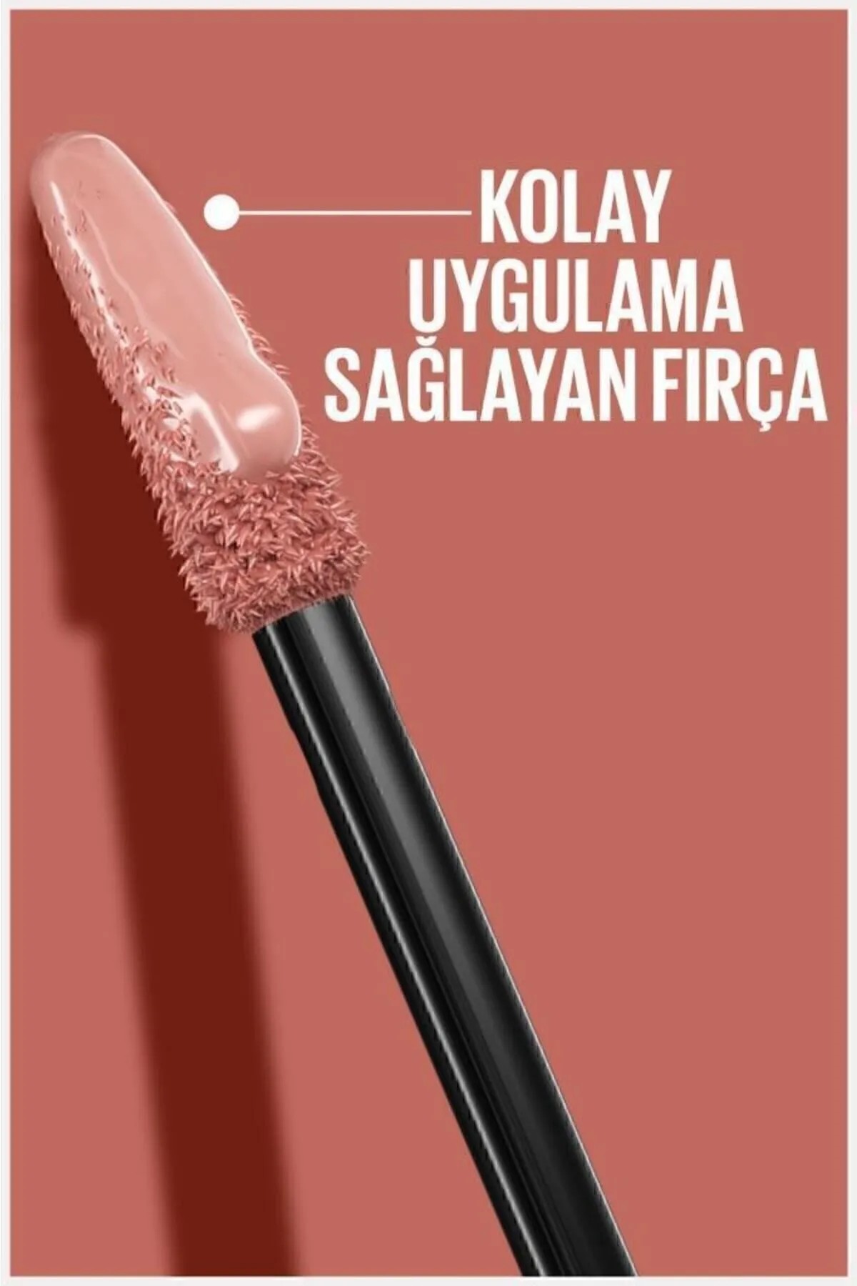 Maybelline New York Super Stay Vinyl Ink Uzun Süre Kalıcı Likit Parlak Ruj 110 Awestruck