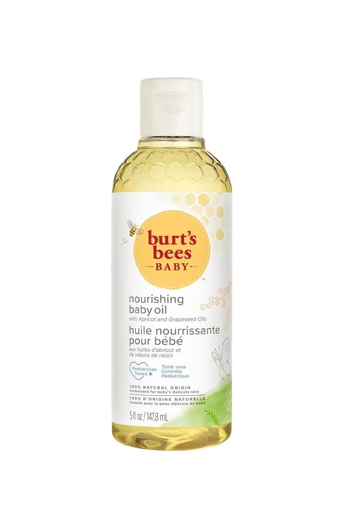 Burt's Bees Besleyici Bebek Yağı - Baby Bees Nourishing Baby Oil 115 ml