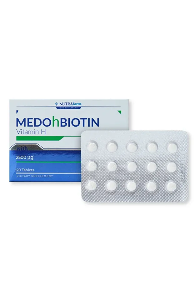 Dermoskin Medohbiotin Biotin 2,5mg 120 Tablet