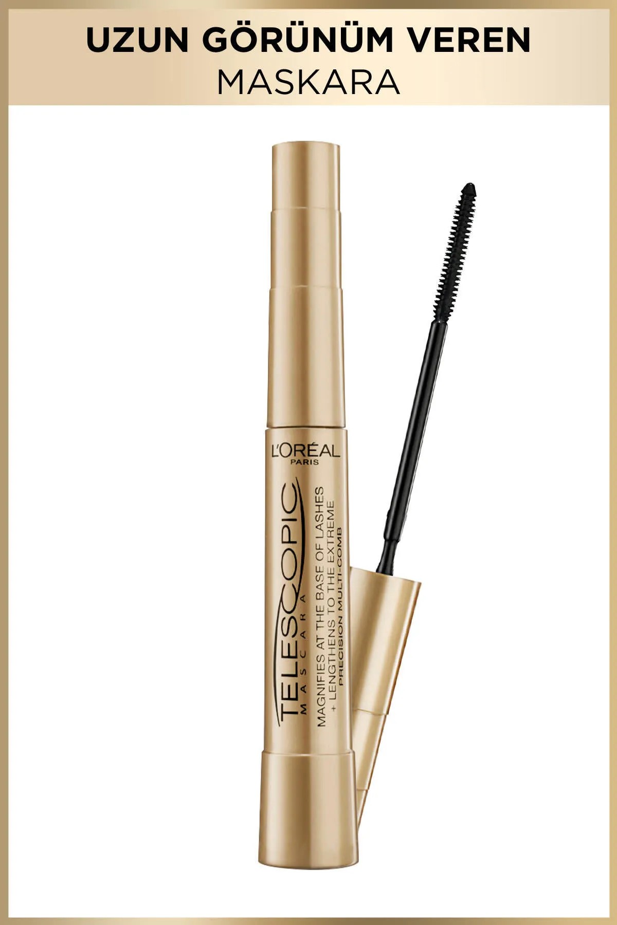 Loreal Paris Telescopic Gold Maskara Siyah