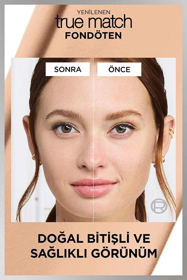 Loreal Paris True Match Bakım Yapan Fondöten - 2C Soğuk Alt Ton