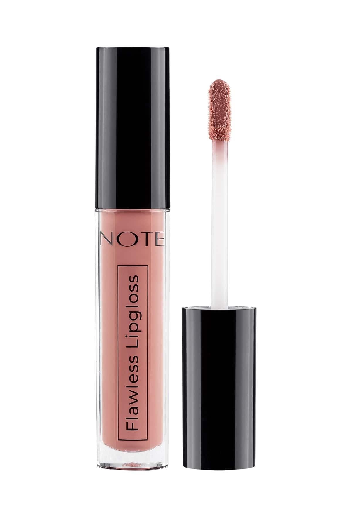 Note Flawless Lipgloss 01 Nude Touch Nemlendirici Etkili Parlak Ruj - Nude