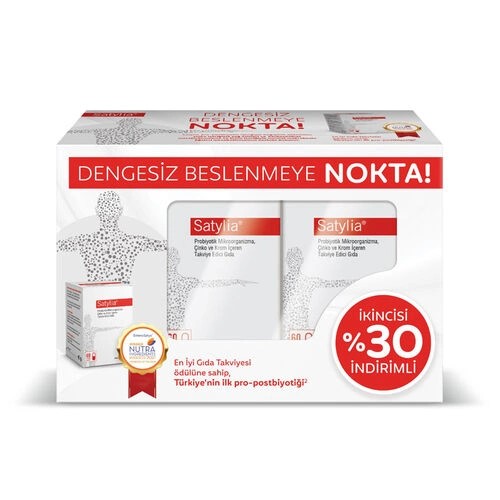 Satylia 60 Kapsül 1+1 Kofre - %30 İndirimli