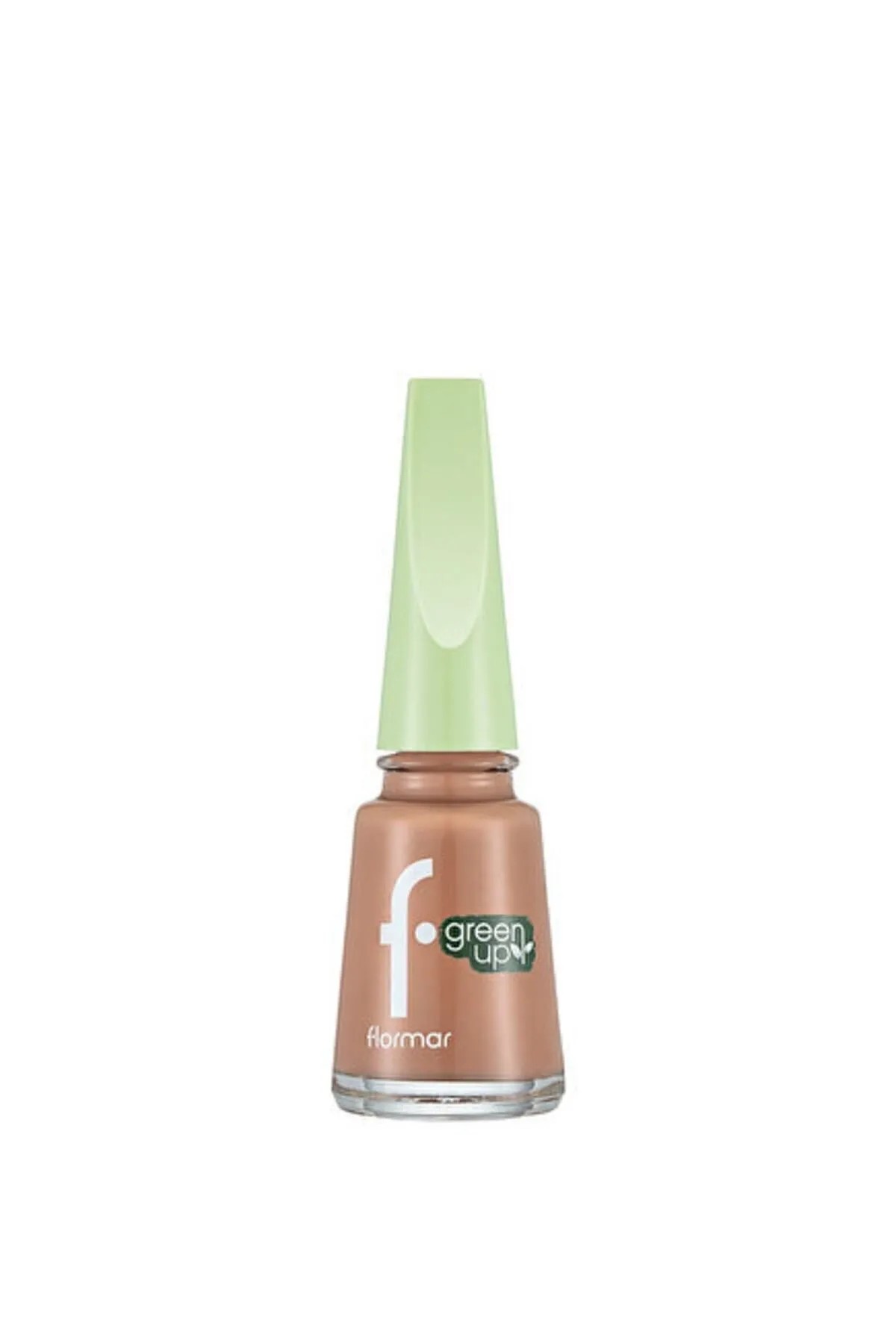 Flormar Parlak Bitişli Nefes Alabilen Vegan Oje Green Up Nail Enamel - 004 Sand