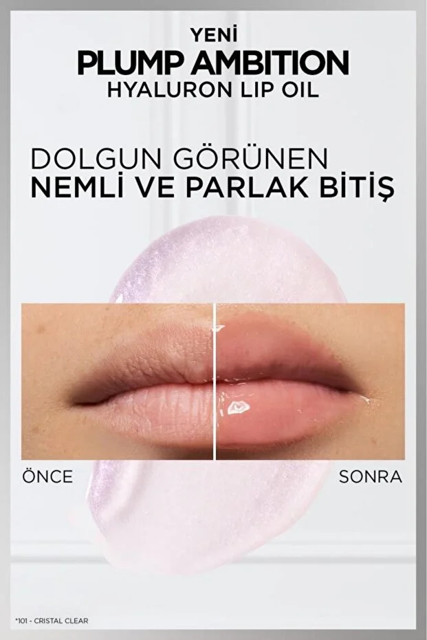 Loreal Paris Plump Ambition Hyaluron Lip Oil Besleyici ve Nemlendirici Dudak Parlatıcısı - 380 Rouge In Love