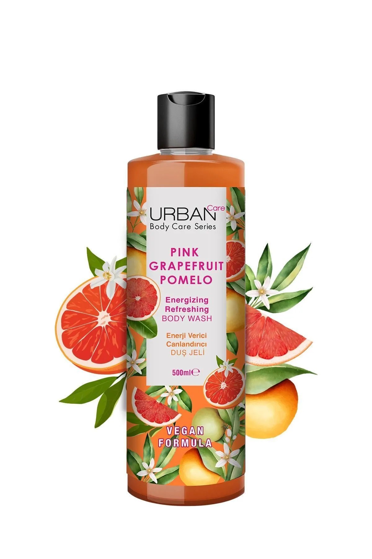 Urban Care Pink Grapefruit & Pomelo Canlandırıcı ve Nemlendirici Duş Jeli 500 ml