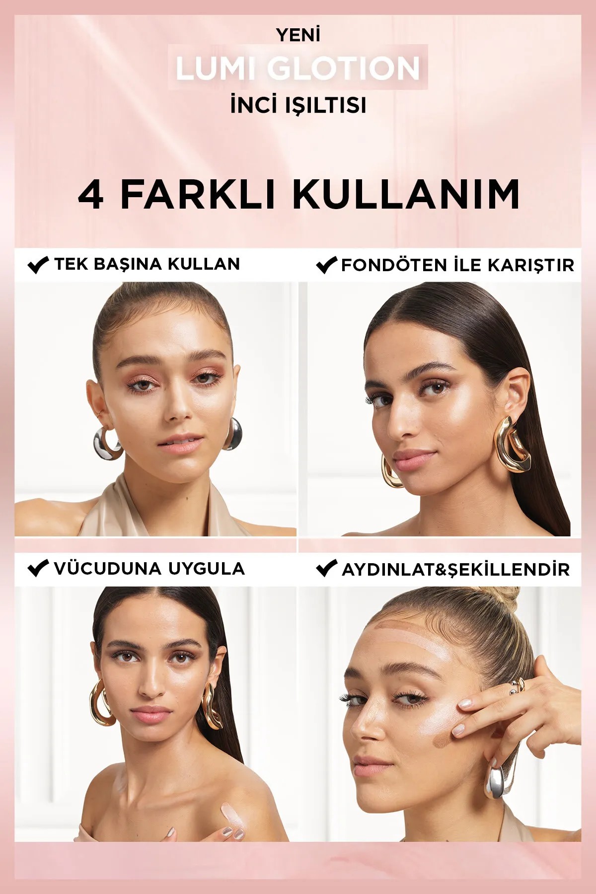 Loreal Paris Glotion All in One Doğal Işıltı 902 Light Glow