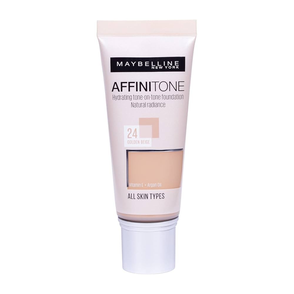 Maybelline New York Affinitone Fondöten - No: 24 Golden Beige 30