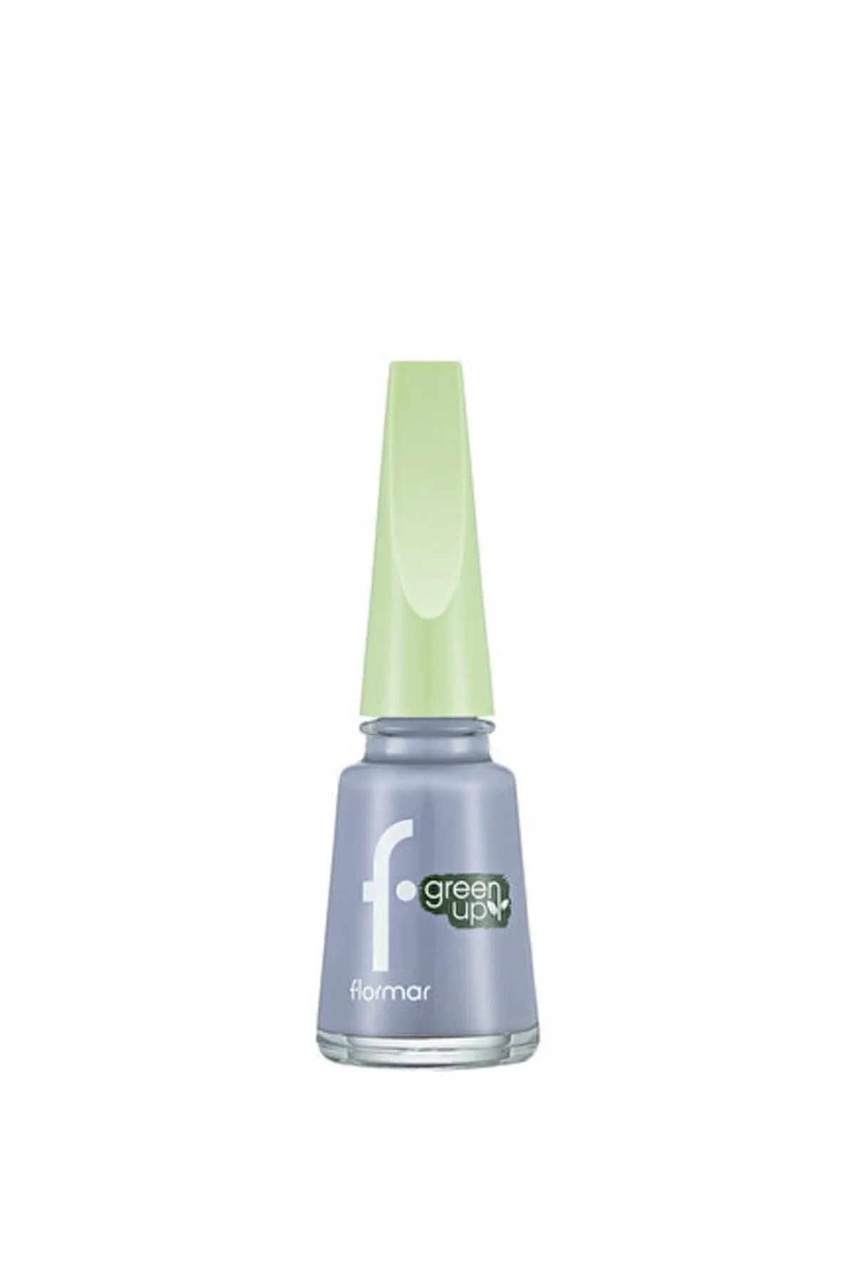 Flormar Parlak Bitişli Nefes Alabilen Vegan Oje Green Up Nail Enamel - 001 Satin Sky