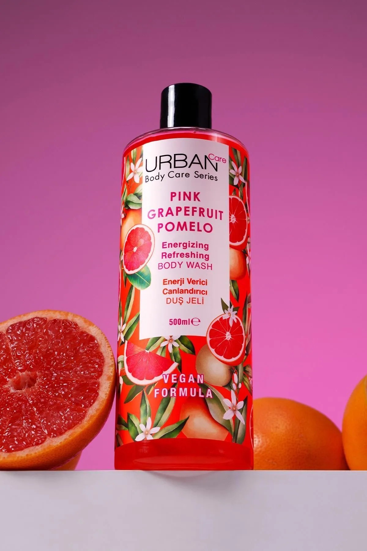 Urban Care Pink Grapefruit & Pomelo Canlandırıcı ve Nemlendirici Duş Jeli 500 ml