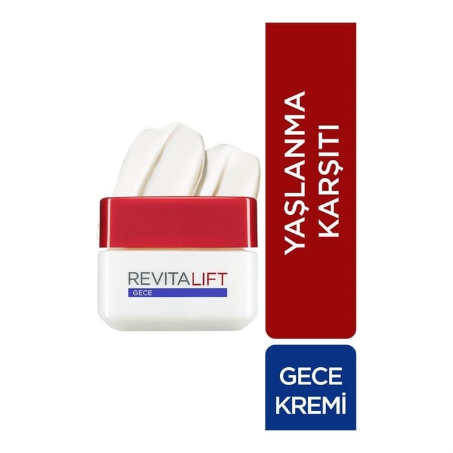 Loreal Paris Revitalift Yaşlanma Karşıtı Gece Bakım Kremi 50 ml