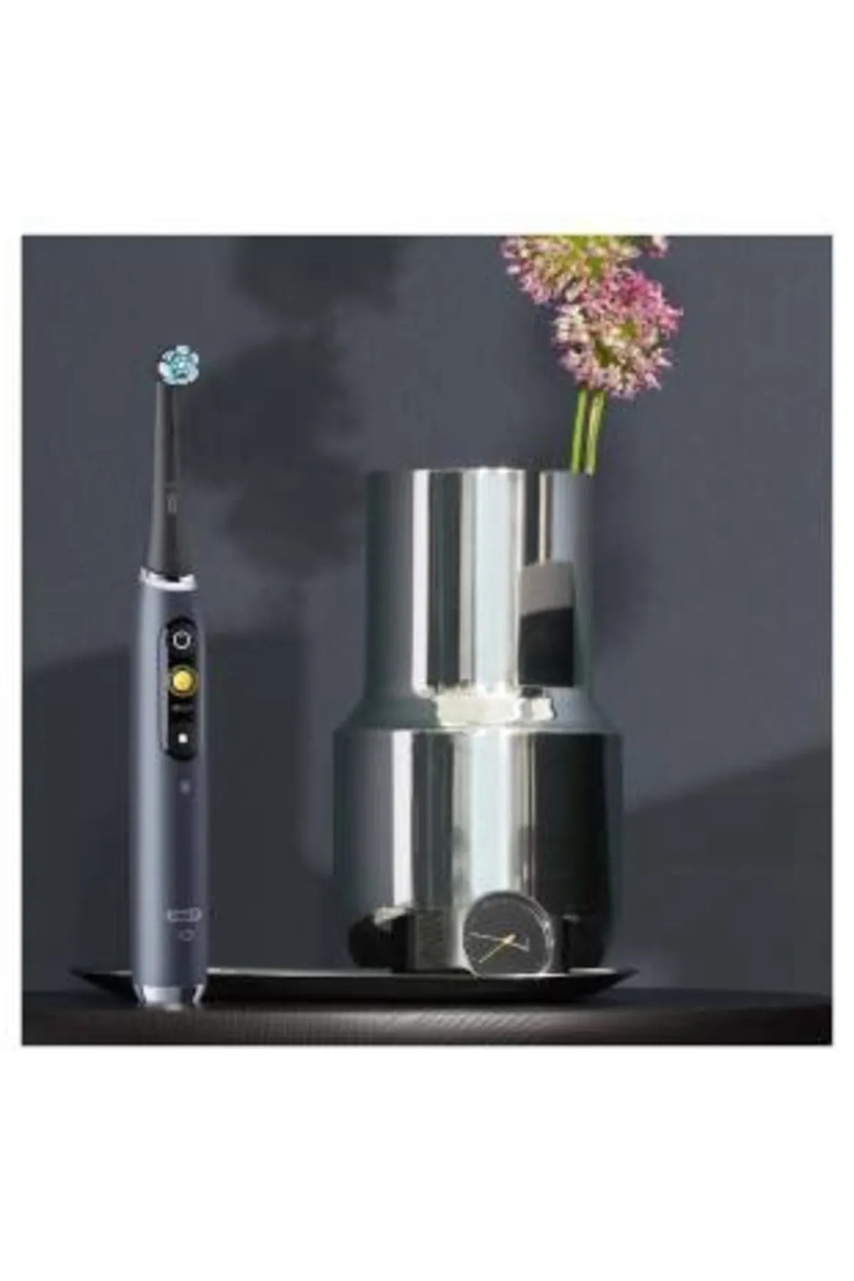 Oral-B iO 9 - Siyah/Pembe 2'li Şarjlı Diş Fırçası Seti