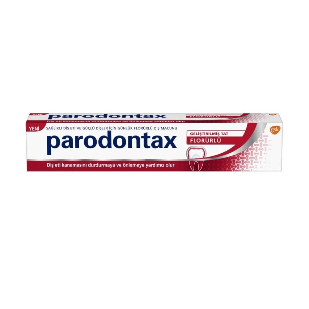 Parodontax Geliştirilmiş Tat Florürlü Diş Macunu 75 ml