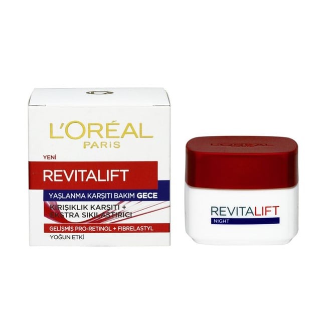 Loreal Paris Revitalift Yaşlanma Karşıtı Gece Bakım Kremi 50 ml