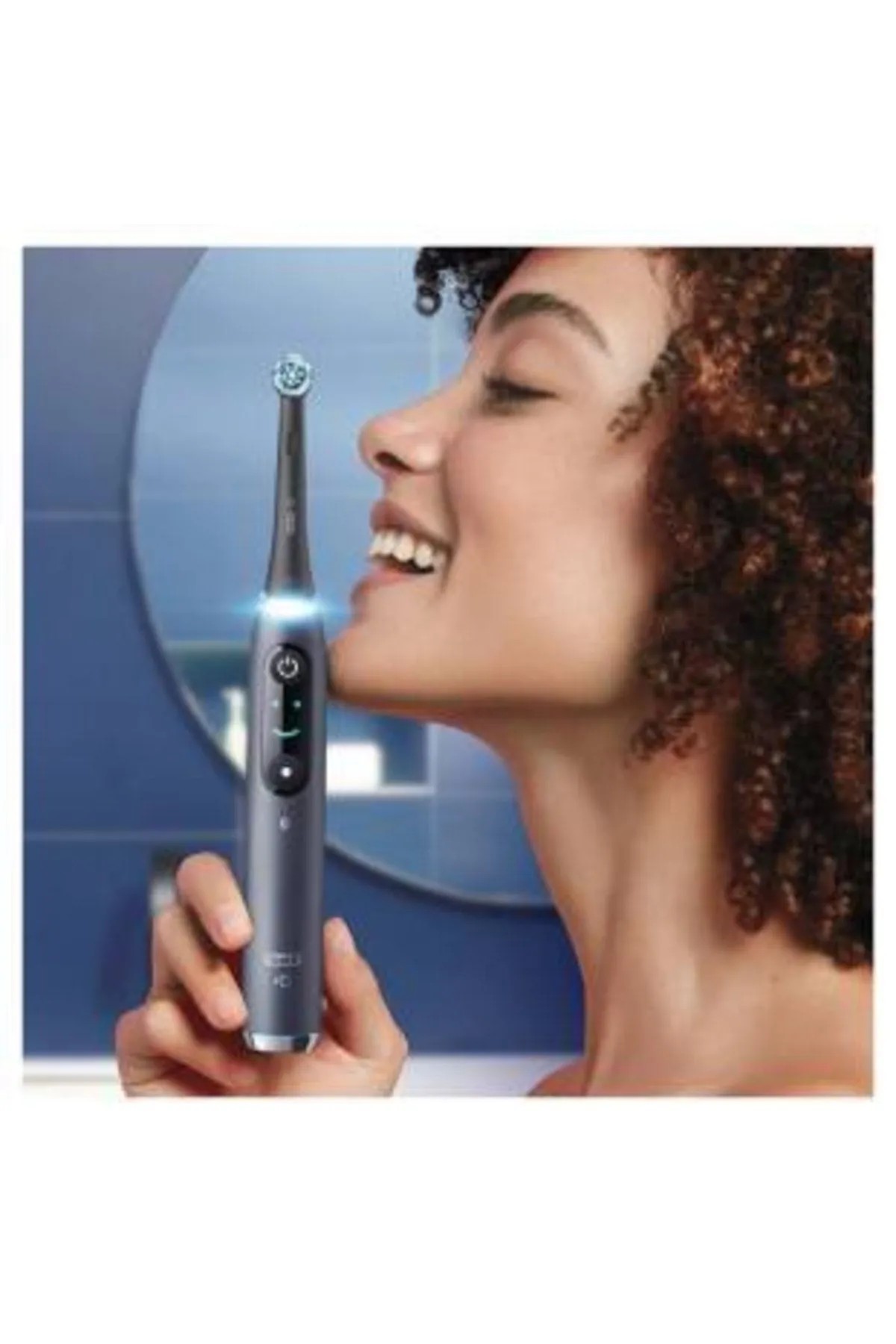Oral-B iO 9 - Siyah/Pembe 2'li Şarjlı Diş Fırçası Seti