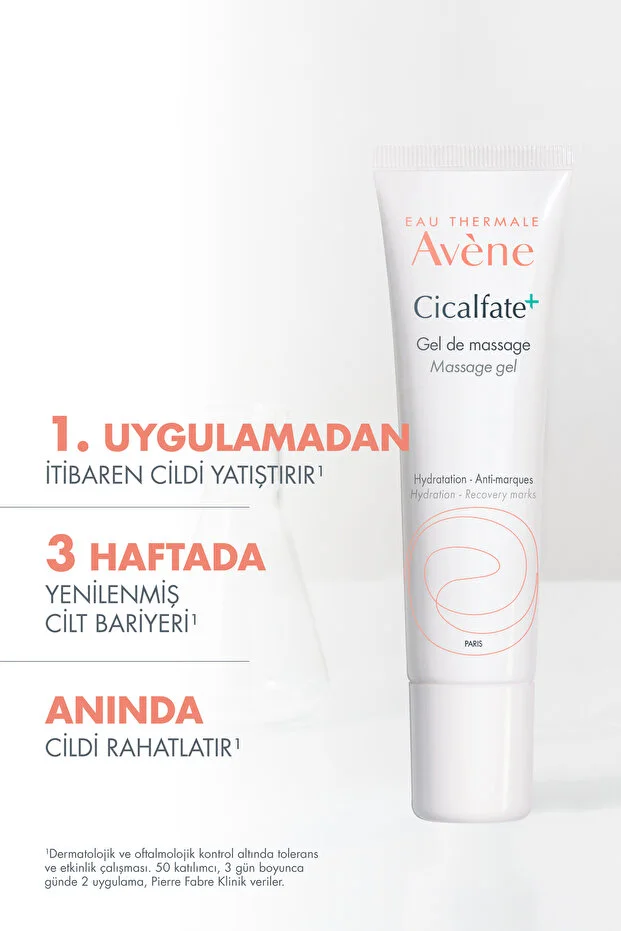 Avene Cicalfate + Cildin Doğal Bariyerinin Yenilenmesine Yardımcı Masaj Jeli 30 ml