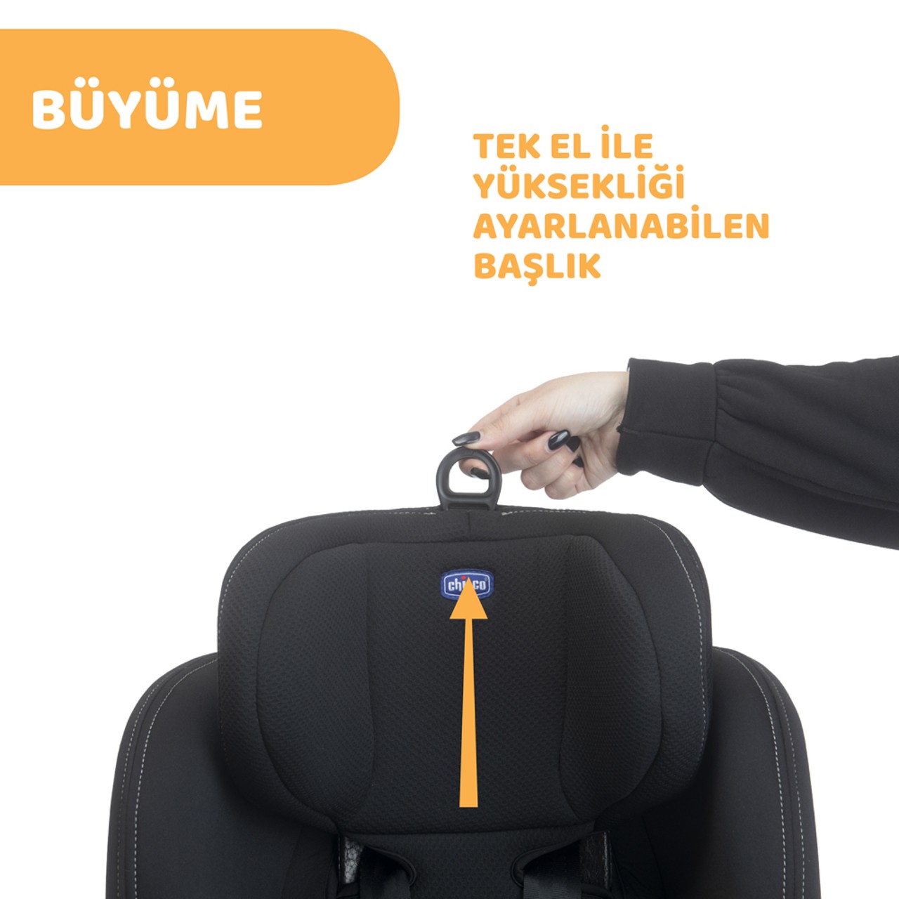 Chicco Seat2fit i-Size Air Oto Koltuğu Siyah