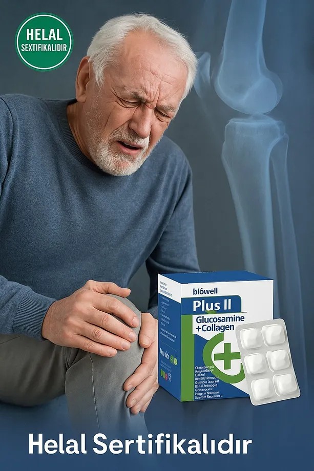 Biowell Plus II Glucosamine + Collagen 60 Kapsül