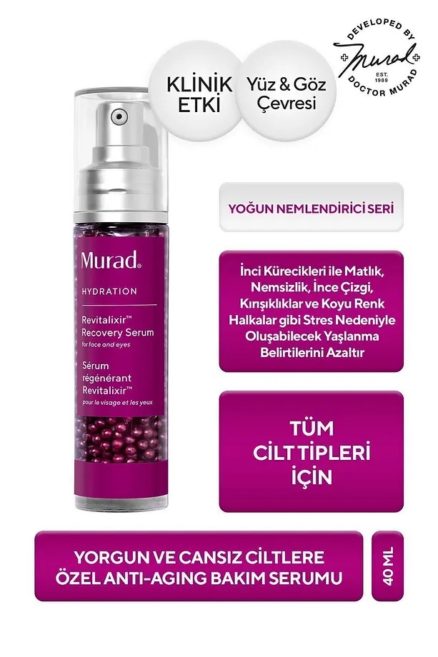 Murad Revitalixir Recovery Serum - Yorgun ve Cansız Ciltlere Özel Anti-Aging Bakım 40 ml