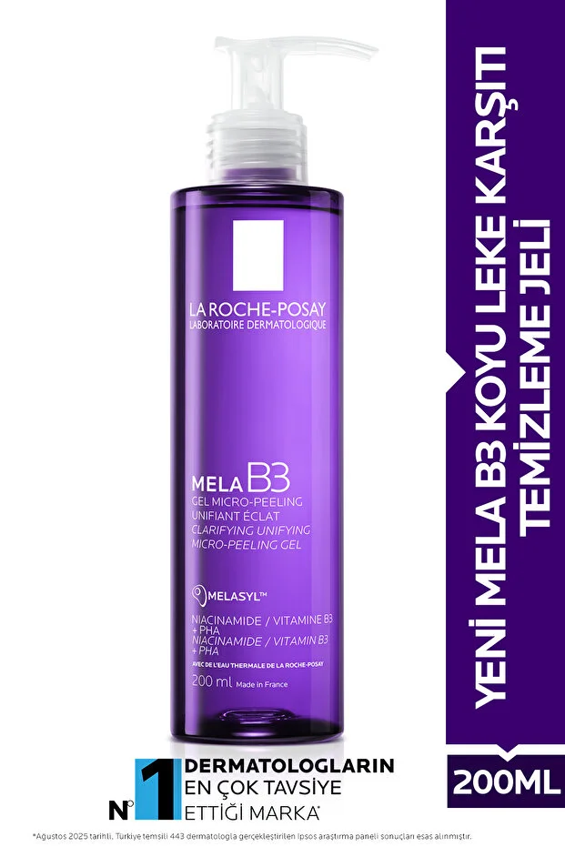La Roche Posay Mela B3 Koyu Leke Karşıtı Temizleme Jeli 200 ml