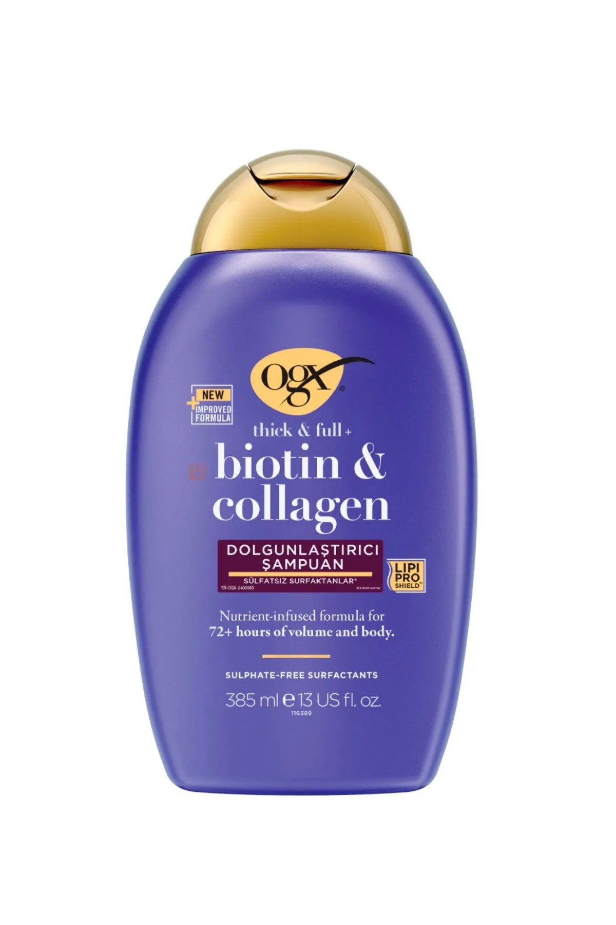 OGX Dolgunlaştırıcı Biotin & Kolajen Sülfatsız Şampuan 385 ml