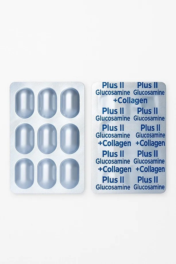Biowell Plus II Glucosamine + Collagen 60 Kapsül
