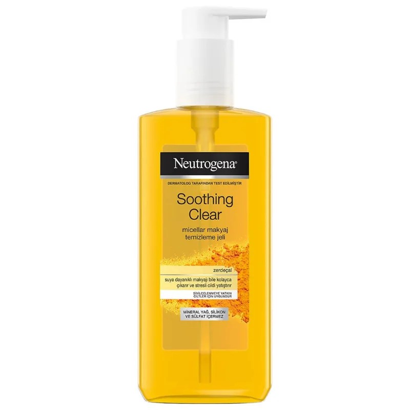 Neutrogena Soothing Clear Micellar Makyaj Temizleme Jeli 200 ml