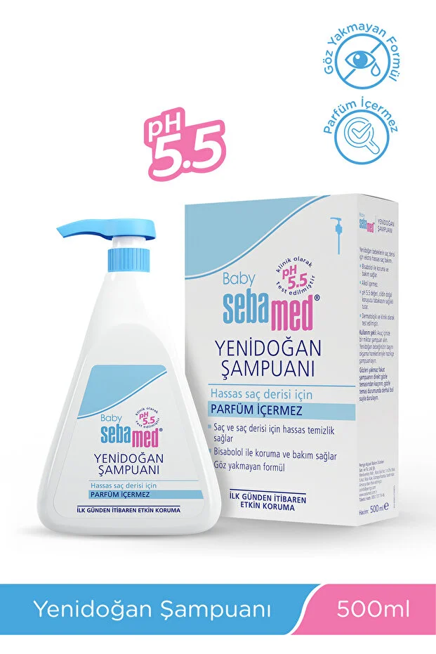 Sebamed Baby Yenidoğan Bebek Şampuanı 500 ml