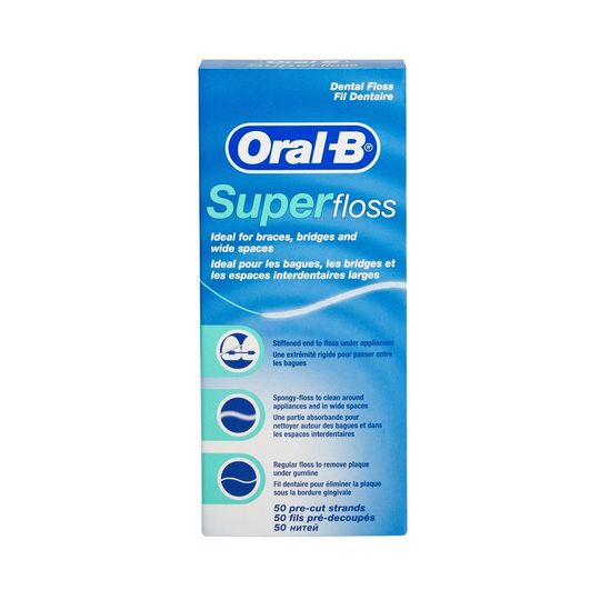 Oral-B Diş İpi Super Floss 50'li