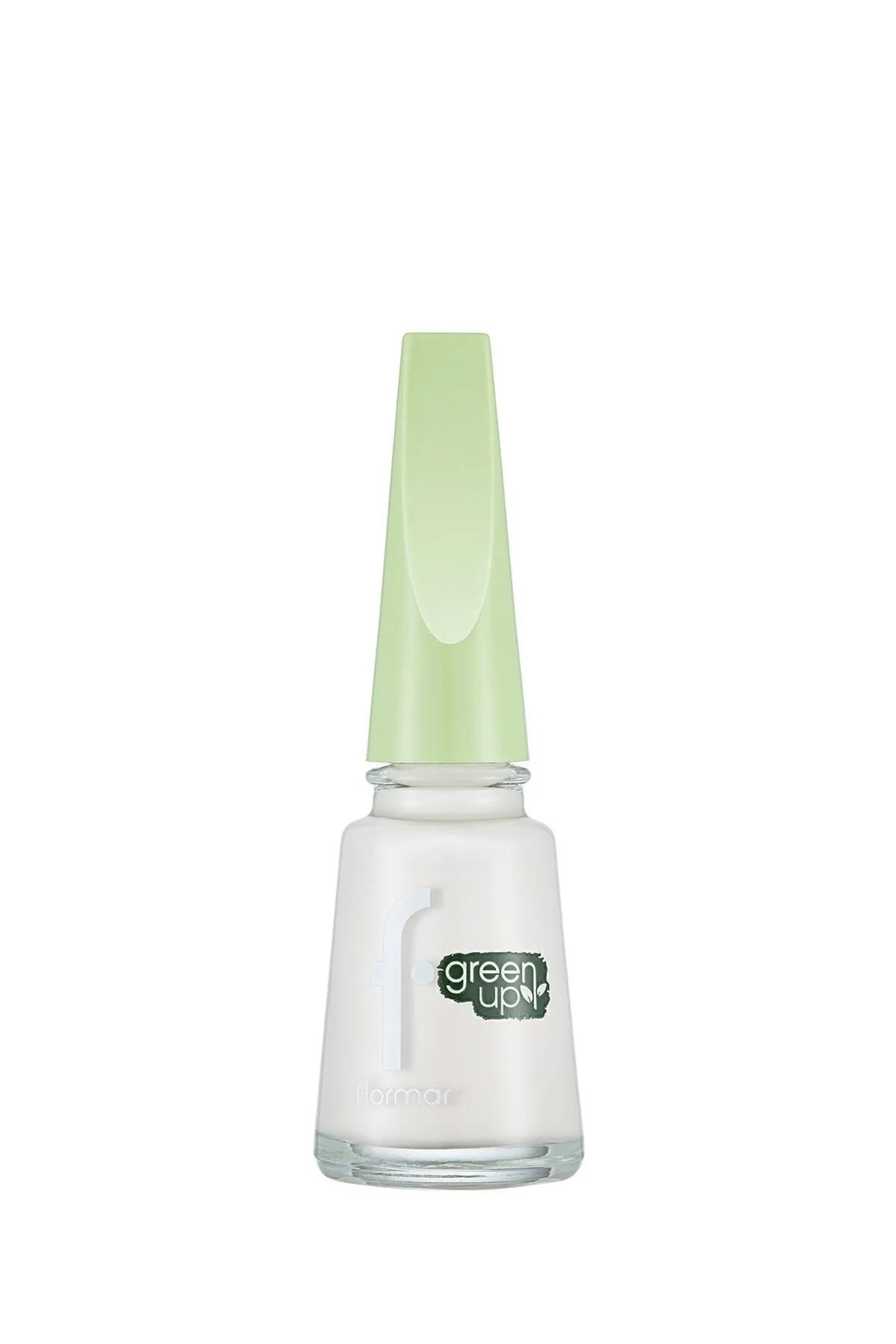 Flormar Parlak Bitişli Nefes Alabilen Vegan Oje Green Up Nail Enamel - 002 White Hydrangea