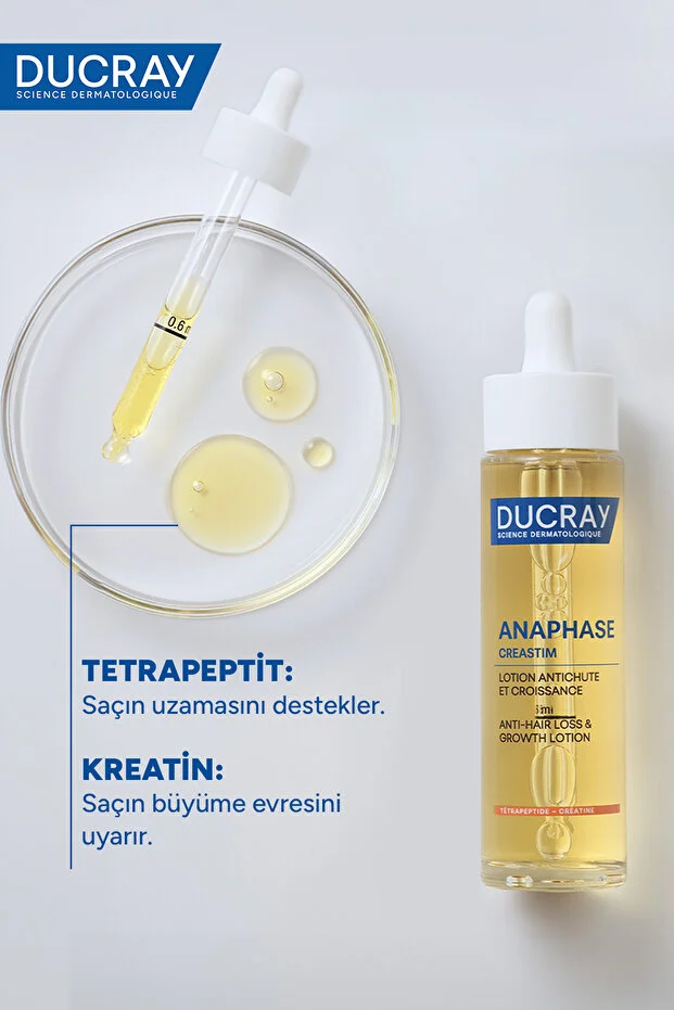 Ducray Creastim Reactiv Saç Dökülmesine Karşı Losyon 60 ml