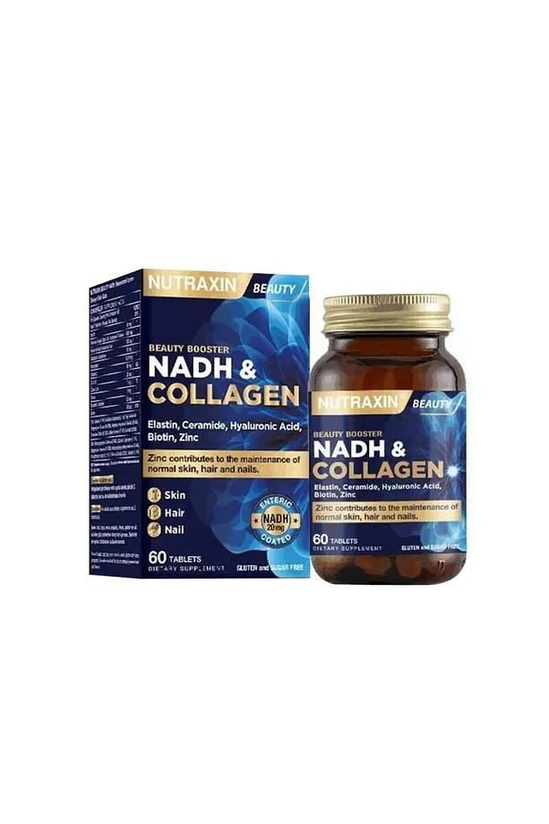 Nutraxin Nadh Collagen Takviye Edici Gıda 60 Tablet