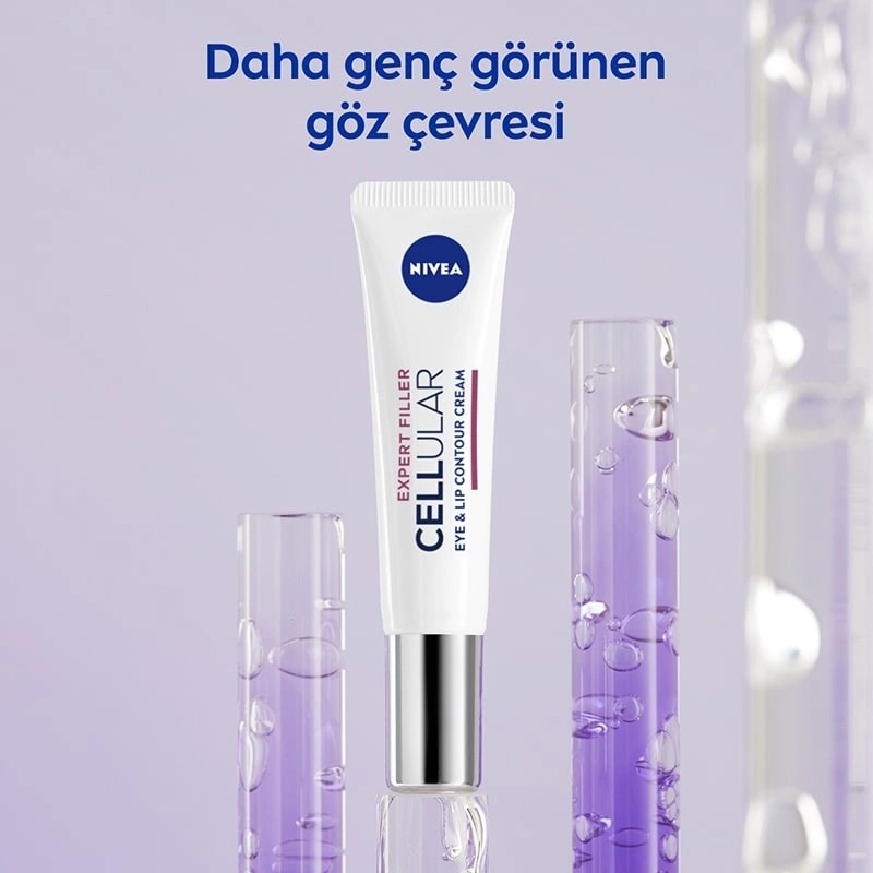 Nivea Hyaluron Cellular Filler Sıkılaştırıcı ve Yaşlanma Karşıtı Göz Kremi 15 ml