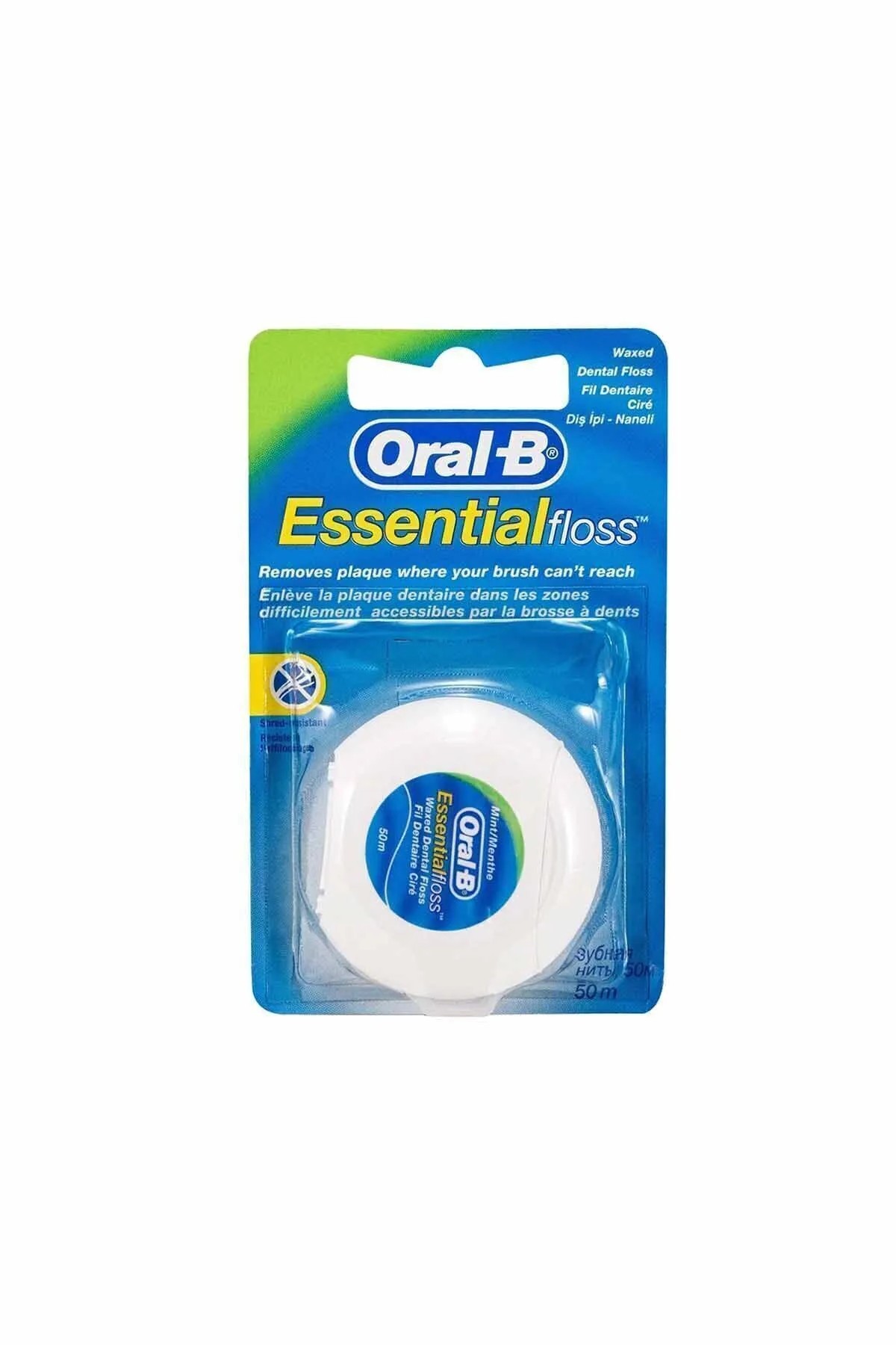 Oral-B Mumlu Diş İpi Essential Floss Naneli 50 m