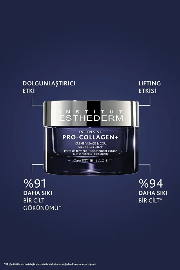 Institut Esthederm Intensive Pro-Collagen+ Cream Yaşlanma ve Kırışıklık Karşıtı Lifting Etkili Sıkılaştırıcı Krem 50 ml