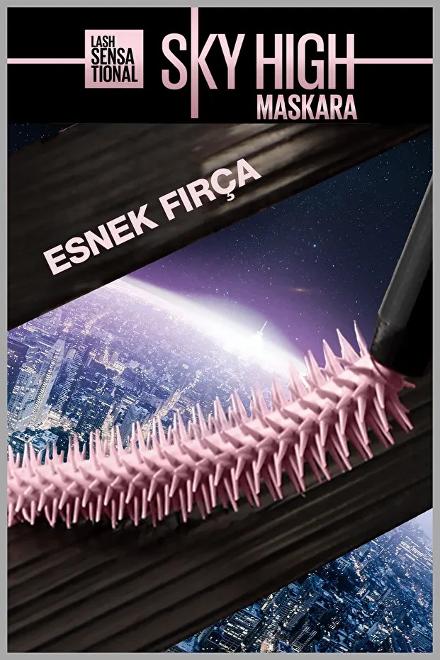 Maybelline New York Lash Sensational Sky High Maskara Siyah