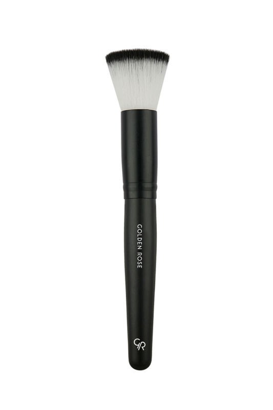 Golden Rose Round Face Brush - Fondöten Fırçası