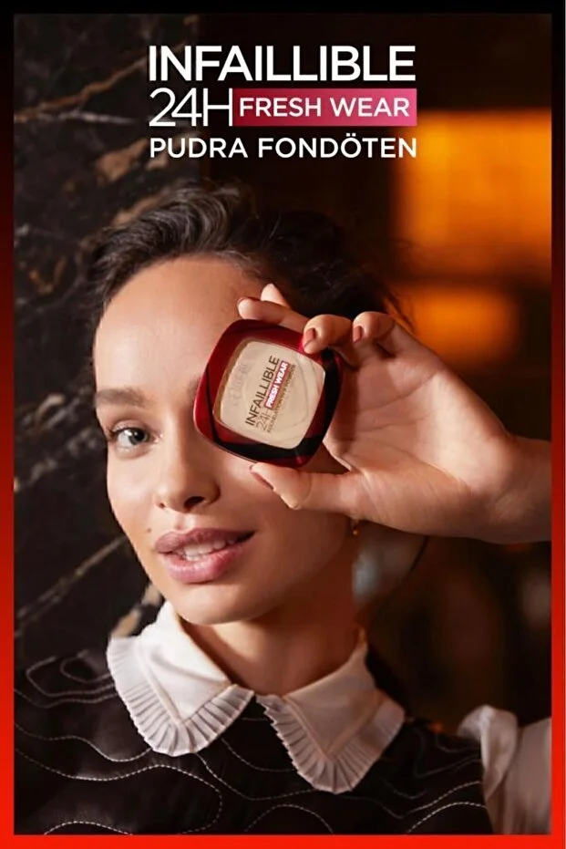 Loreal Paris Infaillible 24h Fresh Wear Pudra Fondöten 180 Rose Sand