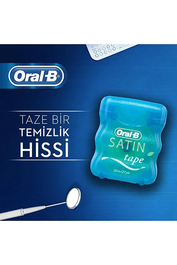 Oral-B Diş İpi Satin Tape 25 m