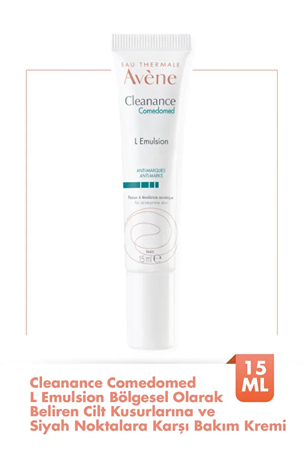 Avene Cleanance Comedomed L Emulsion Cilt Kusuru ve Siyah Nokta Karşıtı Bakım Kremi 15 ml