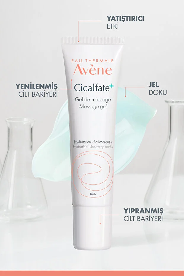 Avene Cicalfate + Cildin Doğal Bariyerinin Yenilenmesine Yardımcı Masaj Jeli 30 ml